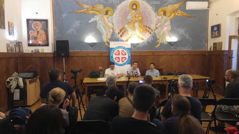 Предавање проф. Милоша Ковића у Вазнесењској цркви