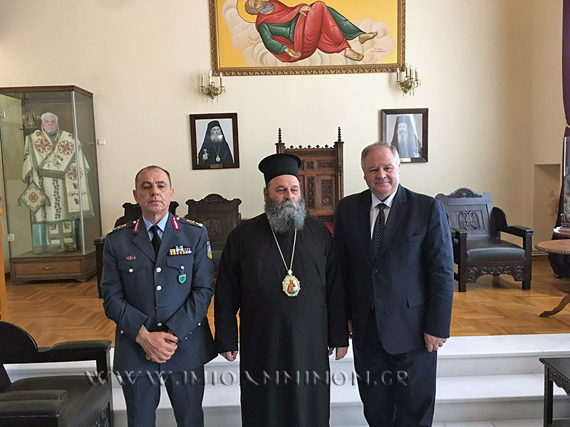 Ο Γενικός Γραμματέας του Υπ. Προστασίας του Πολίτη στον Μητρ.Ιωαννίνων