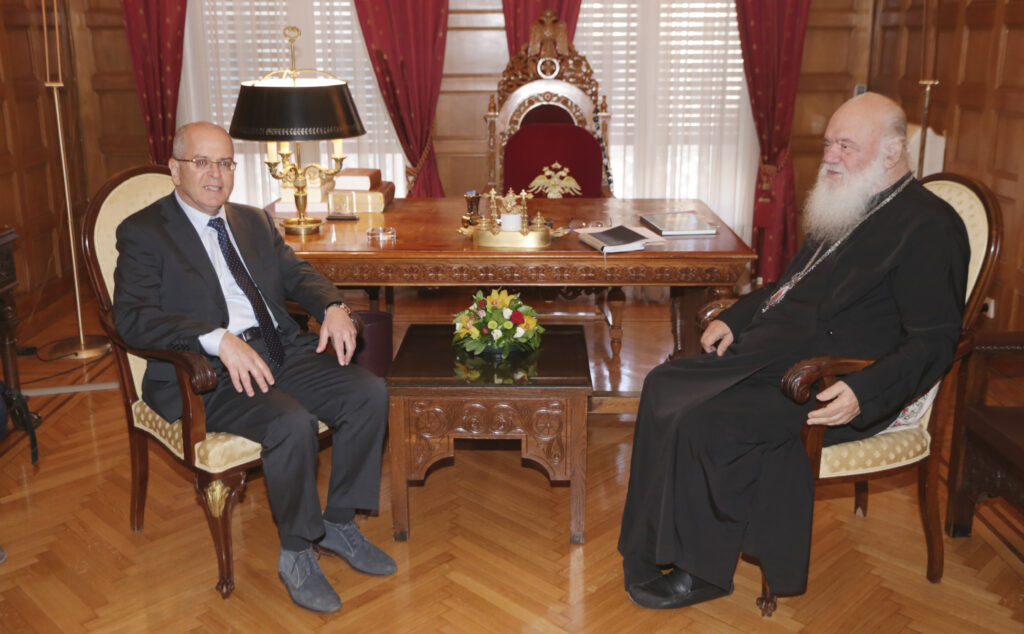 Στον Αρχιεπ. Αθηνών ο Πρέσβης του Ισραήλ