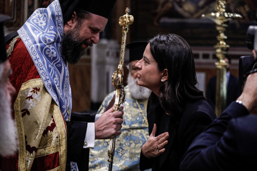 Η Δοξολογία στον Μητρ. Ναό Αθηνών