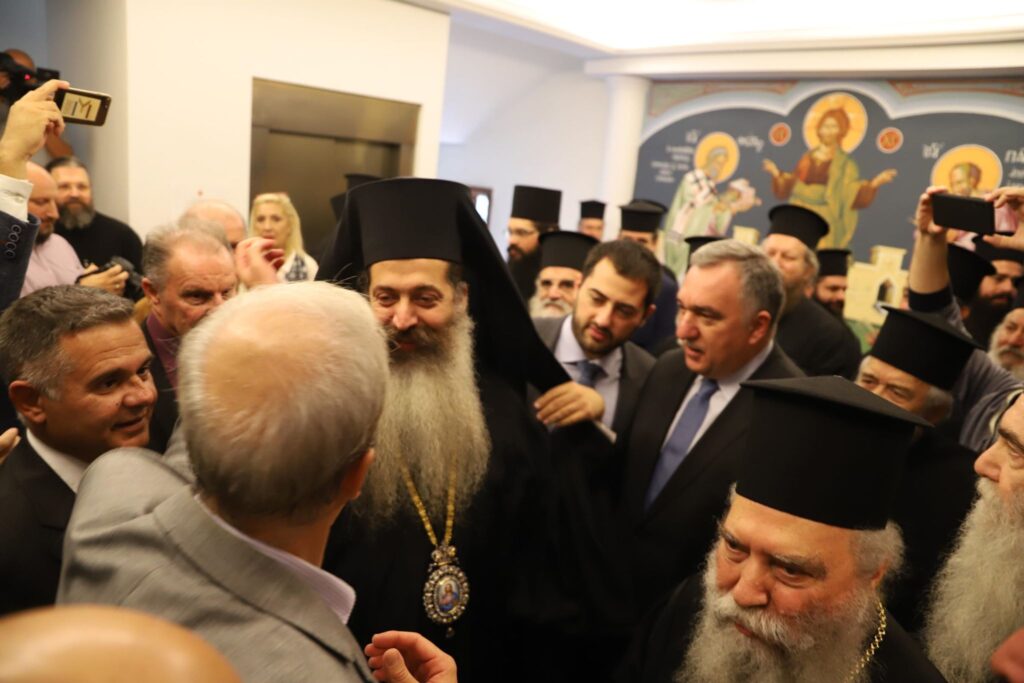 Οι Ιεράρχες συγχαίρουν τον νέο Μητροπολίτη Φθιώτιδος (φωτό)