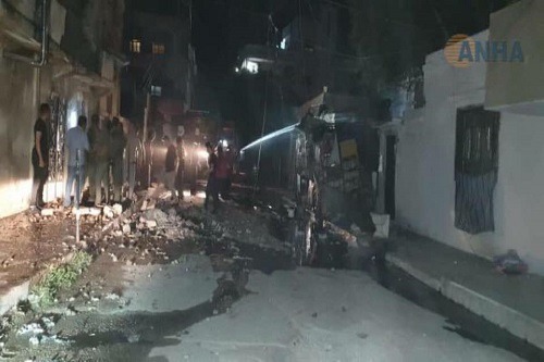 Бомбардоване хришћанске одбрамбене групе у северној Сирији