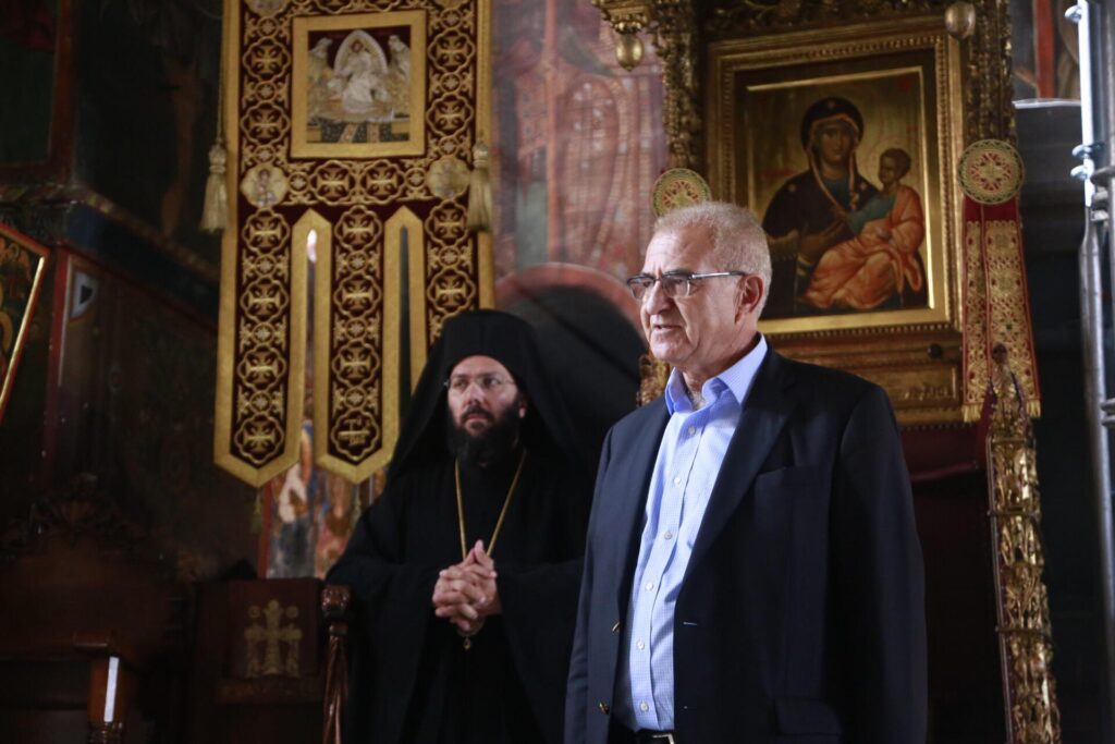 Greek Dep. FM visits Holy & Great Monastery of Vatopedi – (PHOTOS)
