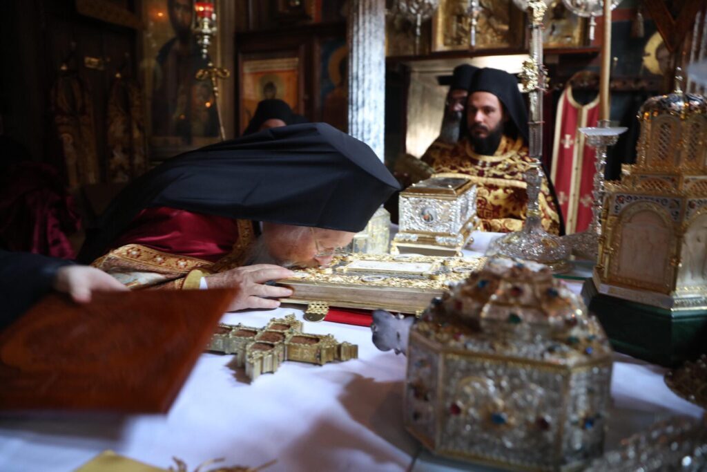 Ecumenical Patriarch continues historic visit to Mt. Athos for fourth consecutive day