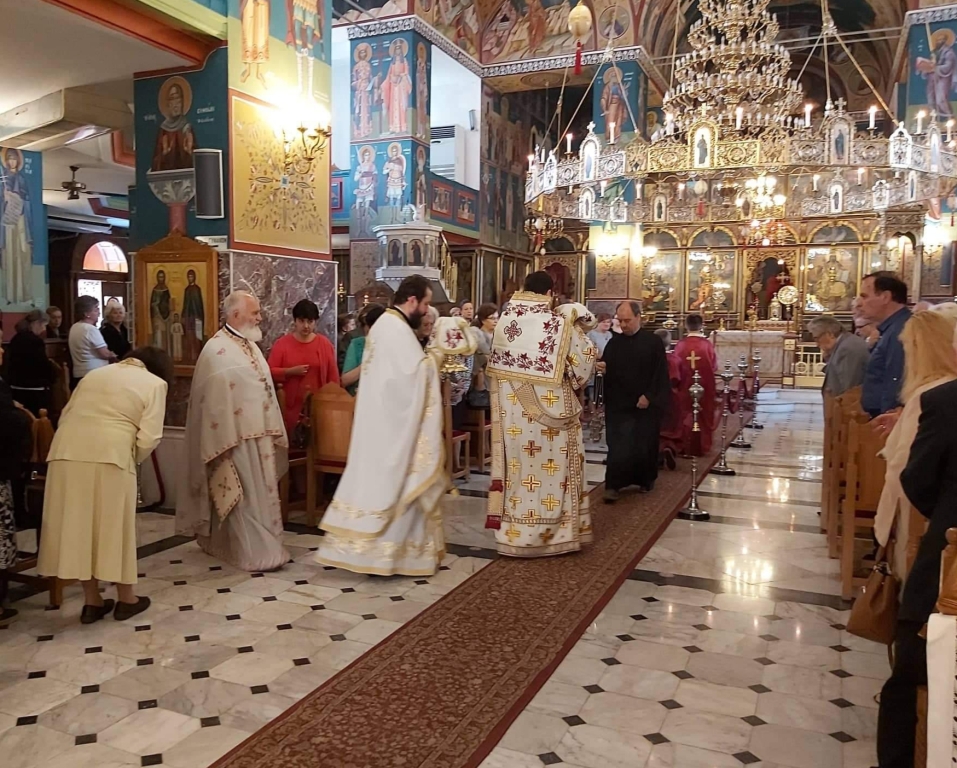 Η αρχαιοπρεπής Θ. Λειτουργία του Αγ. Ιακώβου στον Μητρ. Ναό Φανερωμένης Αιγίου