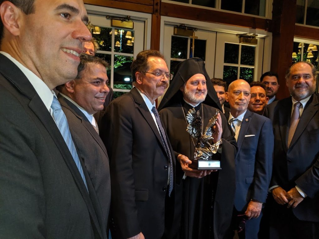 AHEPA chapters honors Archbishop of America Elpidophoros