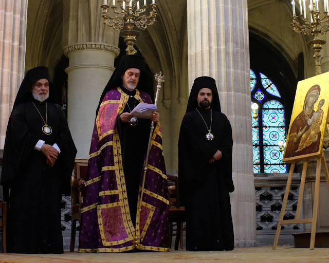 Ορθόδοξος Εσπερινός στον Άγιο Γερμανό Λούβρου