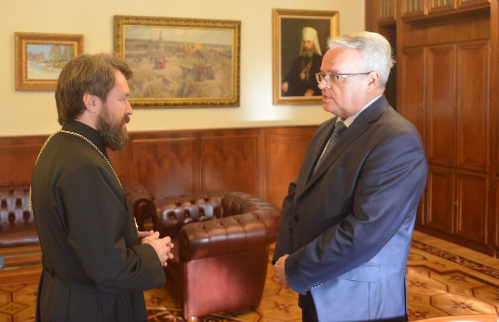 Состоялась встреча председателя ОВЦС с новоназначенным послом России в Албании