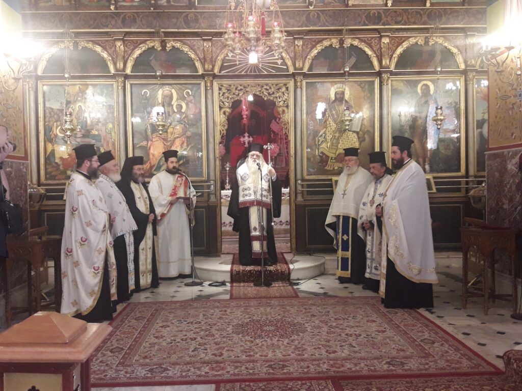 Δοξολογία στον Μητροπολιτικό Ναό Αιγίου