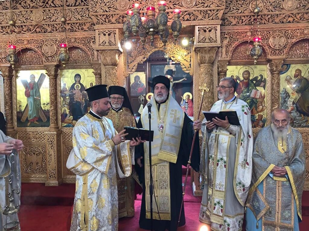 Archbishop Nikitas of Thyateira and Great Britain in Haringey