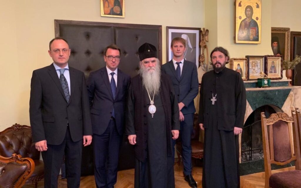 Званична посјета новог амбасадора Русије у Црној Гори Митрополији црногорско-приморској
