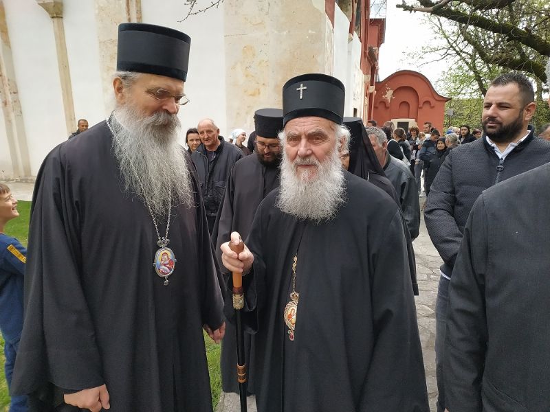 Девета година од устоличења Патријарха Иринеја у Пећи