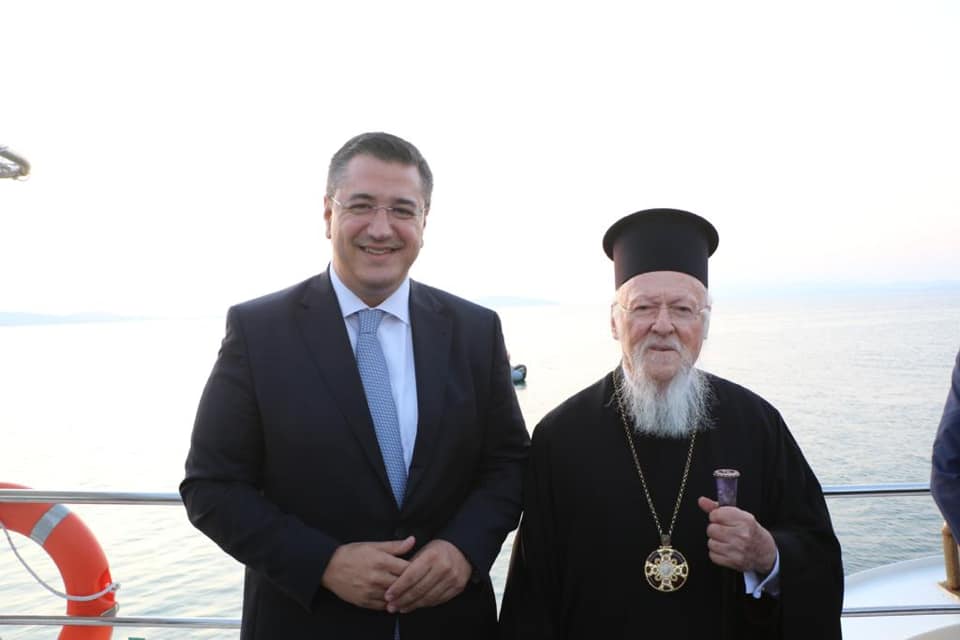 “Είχα την εξαιρετική τιμή να συνοδεύσω τον Οικουμενικό Πατριάρχη”