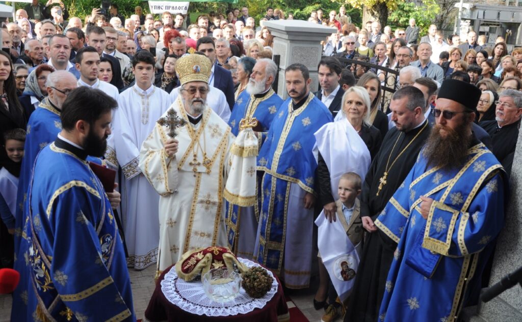 Освећен храм Покрова Пресвете Богородице у Бања Луци