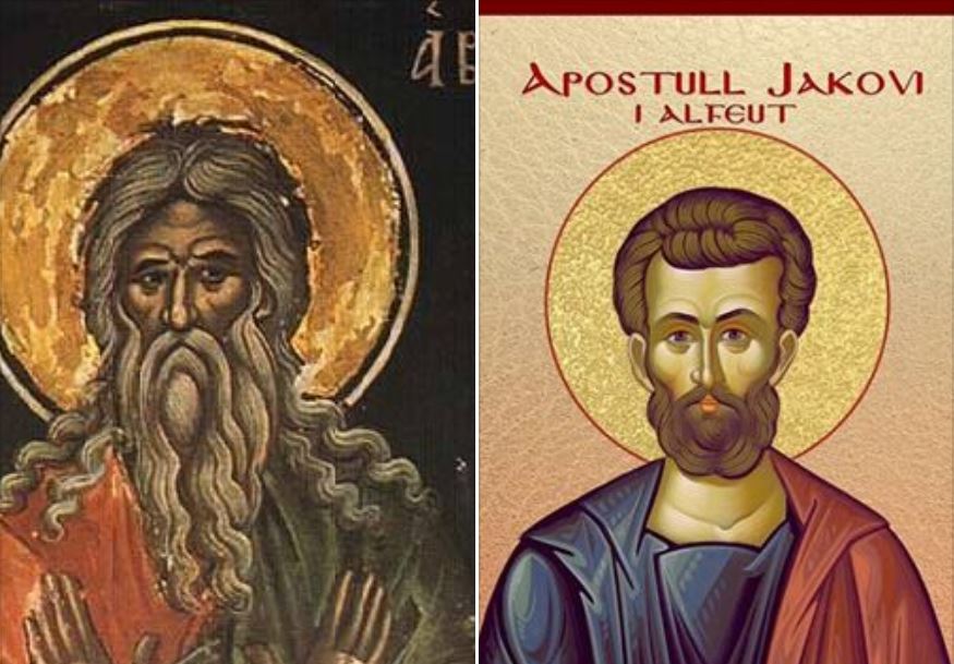 Shenjtori i ditës – Abrahami dhe Loti, të Drejtë. Apostull Jakovi, bir i Alfeut. Oshënare Poplia.