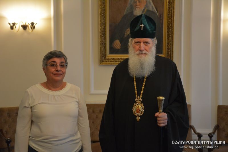Στον Πατριάρχη Βουλγαρίας η Πρόεδρος της Ένωσης Επιστημόνων