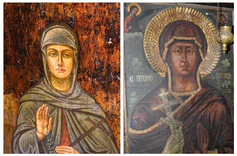 Chipurile Sfintei Parascheva în bisericile de lemn moldovenești