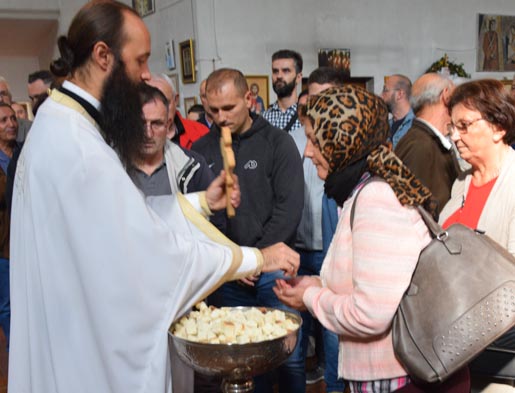 Недеља петнаеста по Духовима у Богородичином храму у Бечу