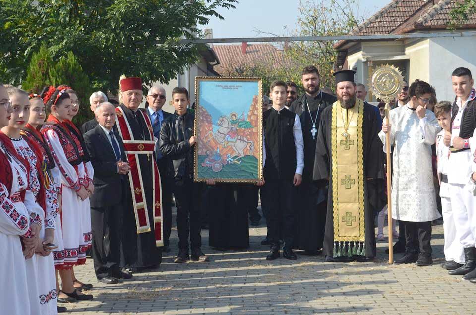 Hramul Parohiei Vladimirescu I din județul Arad