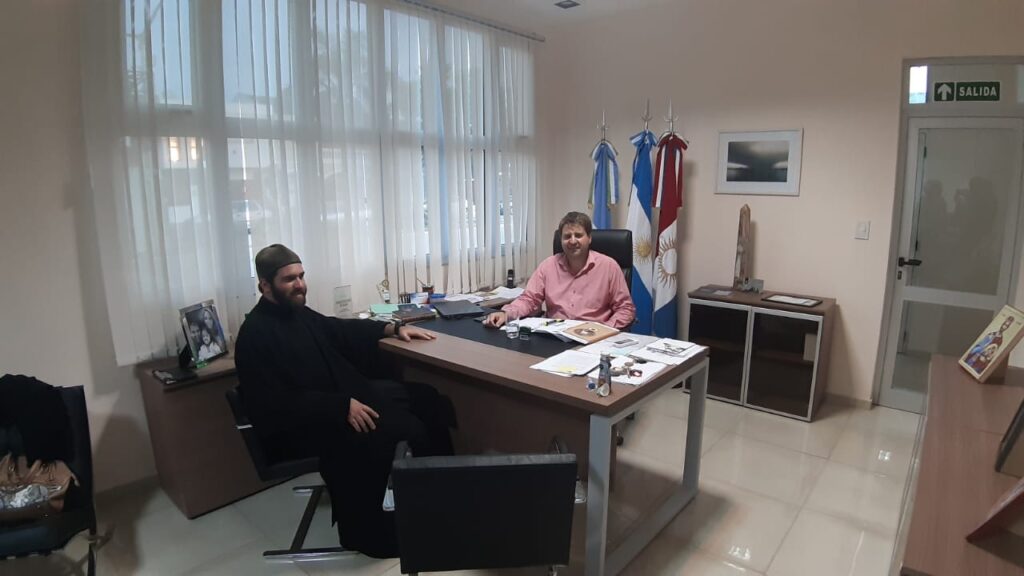 Јеромонах острошки одржао предавање у Аријасу, Аргентина