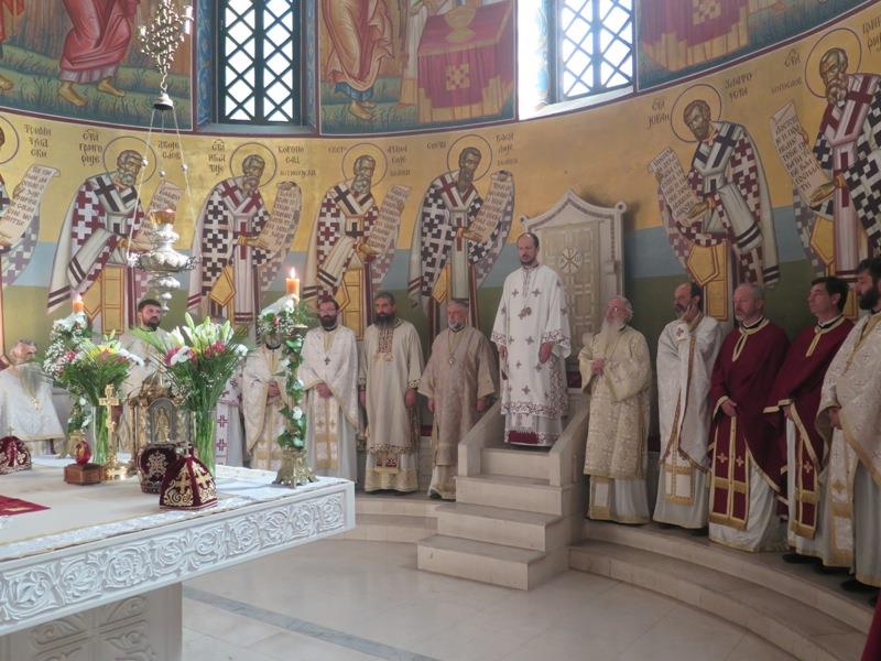 Евхаристијска прослава јубилеја епископа Григорија