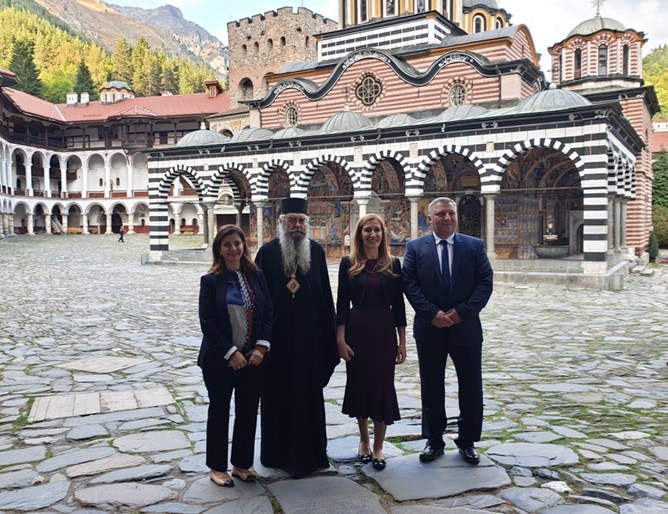 Губернаторът на Кюстендил посрещна принцесата на Йордания