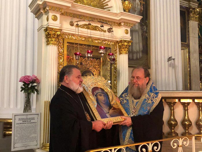 Православная Церковь Казахстана обрела новую святыню – точный список с чудотворной иконы Пресвятой Богородицы «Невская Скоропослушница»