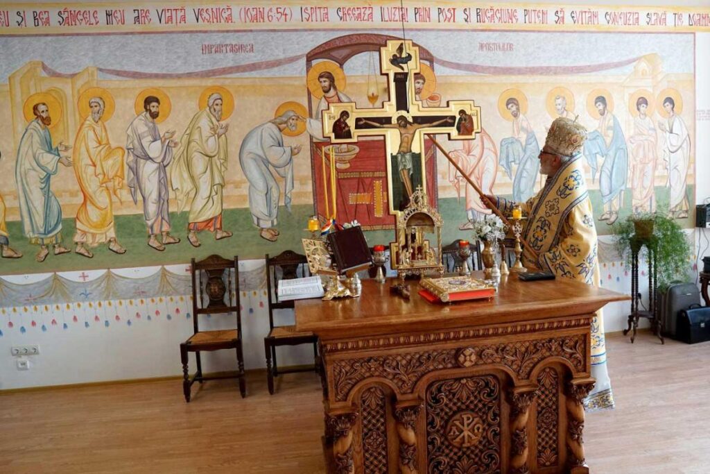 Paraclis pentru studenții Universității din Pitești, județul Argeș