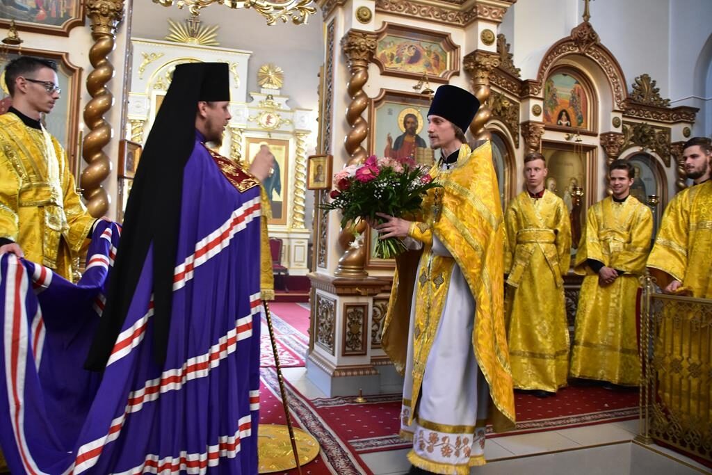 В Елгаве Епископом Иоанном совершена воскресная Божественная литургия