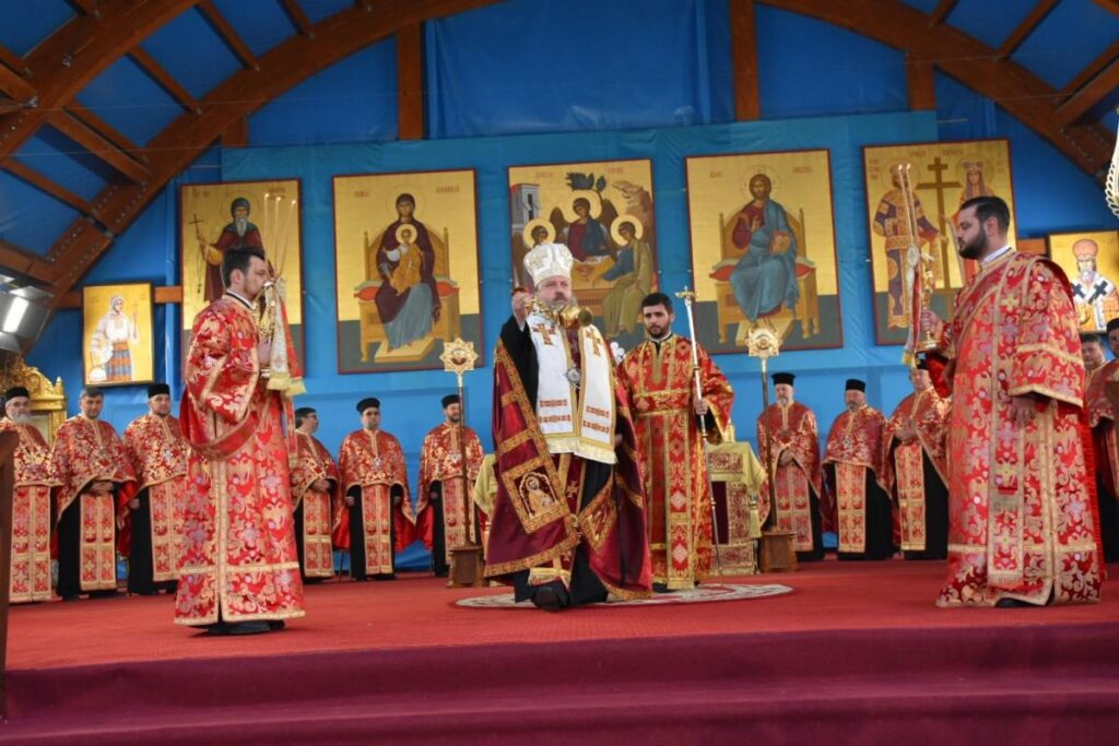 Privegherea în cinstea Mucenicului Dimitrie pe Colina Patriarhiei