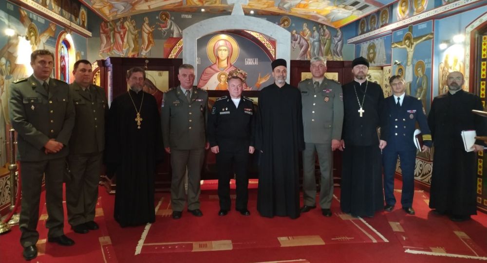 Делегација верске службе Оружаних снага Руске Федерације у првој посети Србији (фото)