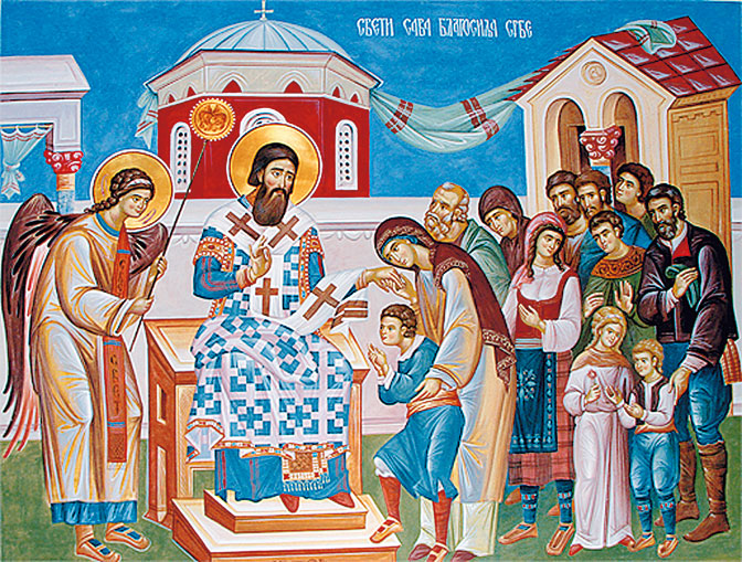 Беседа Светога Саве о правој вери изговорена 1220. године у Жичи