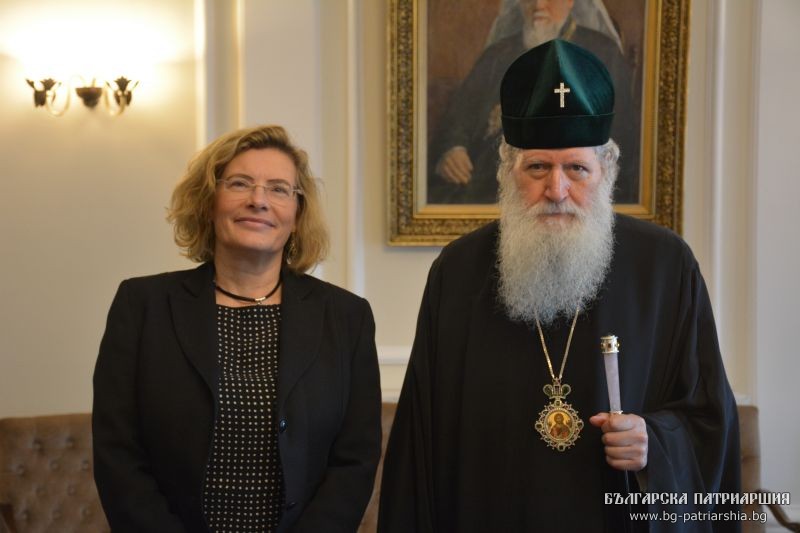 Българският патриарх Неофит се срещна с новия френски посланик в България