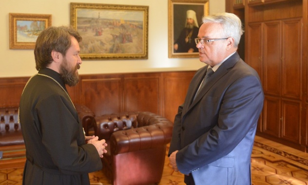 Με τον Αλβανό Πρέσβη συναντήθηκε ο Μητρ. Ιλαρίων