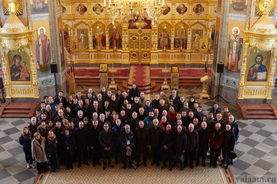 Участники международного Арктического совета посетили Валаамский монастырь