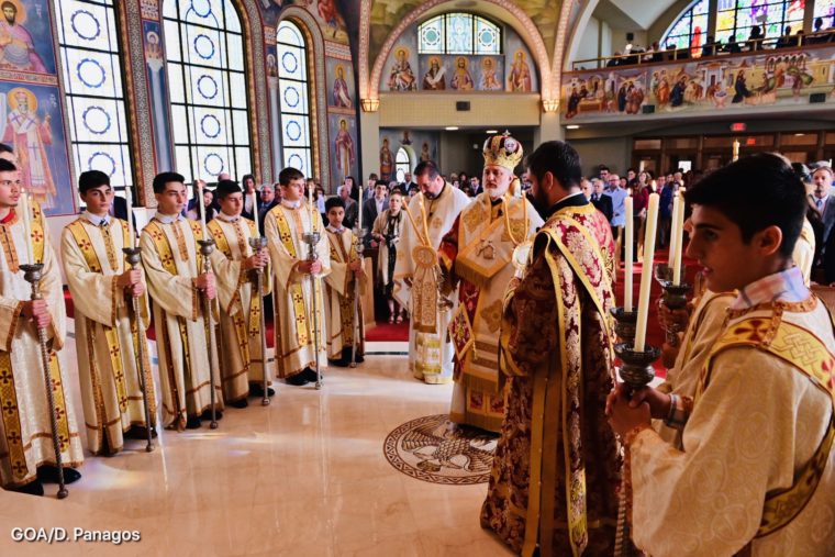 Ο Αρχιεπ. Αμερικής στα 100 χρόνια της Αγίας Βαρβάρας