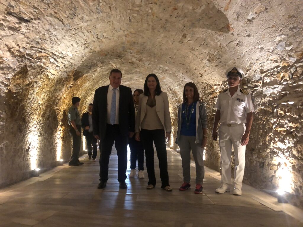 Η Υπουργός Παιδείας στο Καλλιμάρμαρο Στάδιο