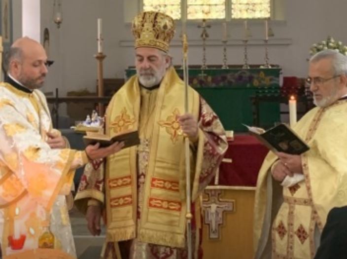 Archbishop Nikitas of Thyrateira and Great Britain in Bishop’s Stortford