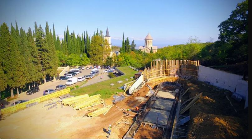 ბოდბის წმინდა ნინოს დედათა მონასტერთან ტურისტული ინფრასტრუქტურა ეწყობა