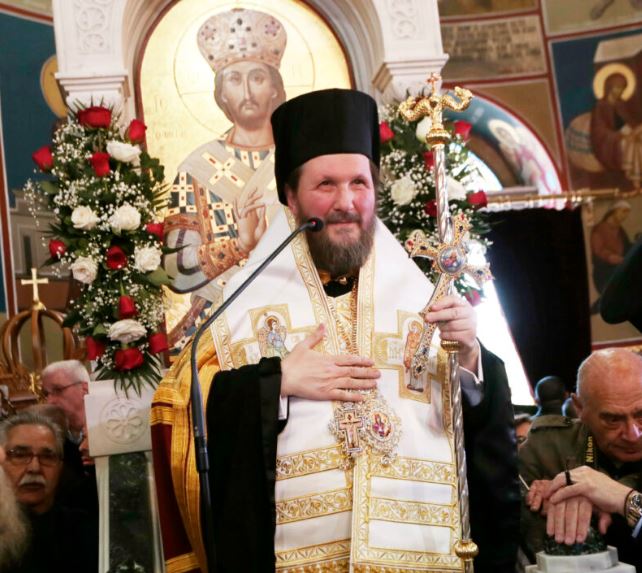 Ο Γλυφάδας Αντώνιος στον Ι.Ν. Κοιμήσεως Θεοτόκου Δικηγορικών