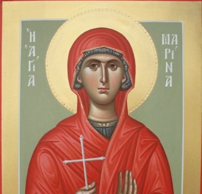 Υποδοχή της Τιμίας Κάρας της Αγίας Μαρίνης στην Ενορία Πάλιουρα