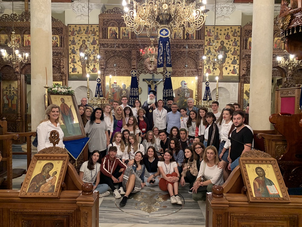Επίσκεψη μαθητών από Πολωνία και Τουρκία στην Ι.Μ. Ιεραπύτνης