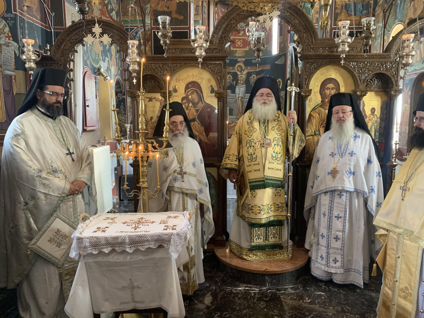 Τεσσαρακονθήμερο μνημόσυνο μακαριστής Μοναχής Άννης στο Ι. Ησυχαστήριο Άξιόν Εστι Ιεράπετρας