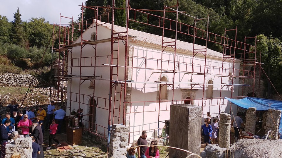 Εκδήλωση για την αναστήλωση της Ι.Μ. Κόκκινης Εκκλησιάς Λευκάδος