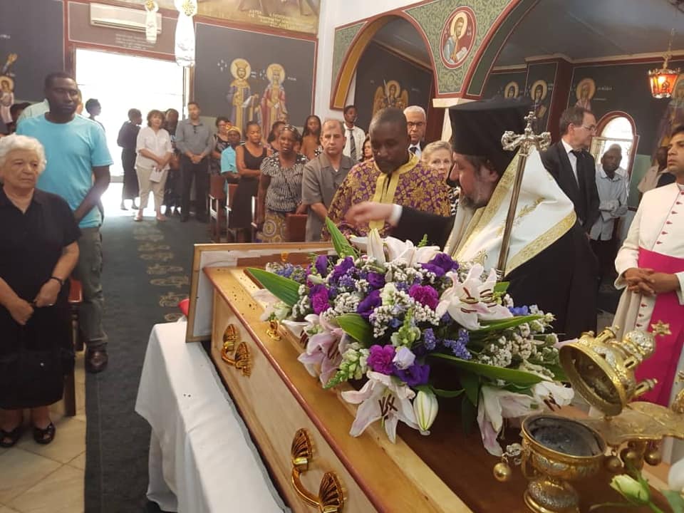 Ο Ελληνισμός της Λουσάκα αποχαιρέτησε την Όλγα Γεωργίτση