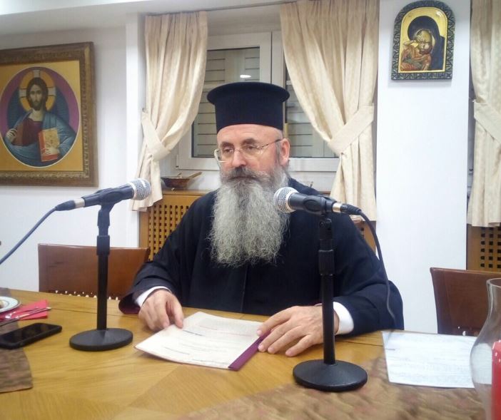 Ο π. Γρηγόριος Παπαθωμάς ομιλητής στη Λάρισα