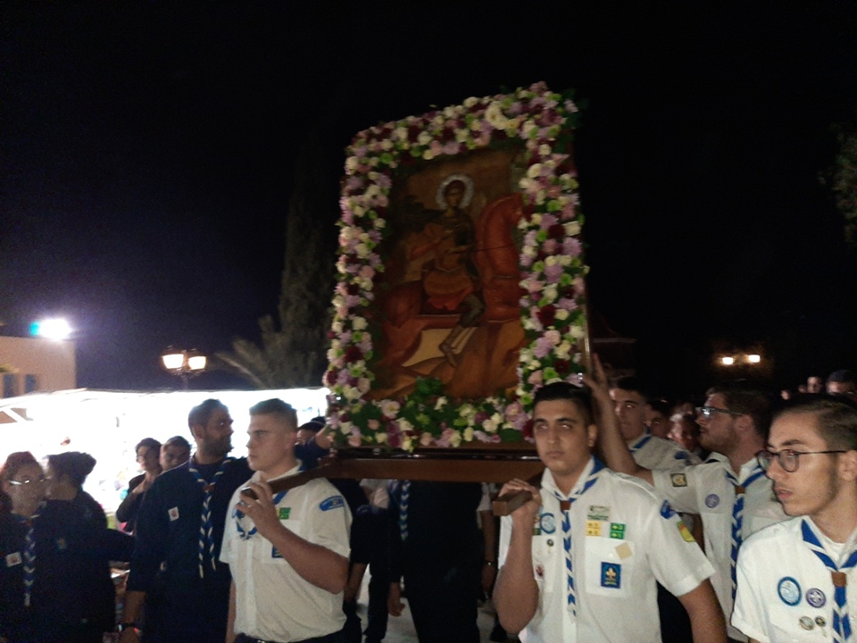 Το Παραλίμνι τίμησε τον συμπολιούχο του