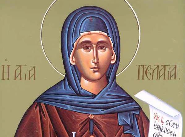 Church today venerates memory of Sts. Pelagia and Taisia