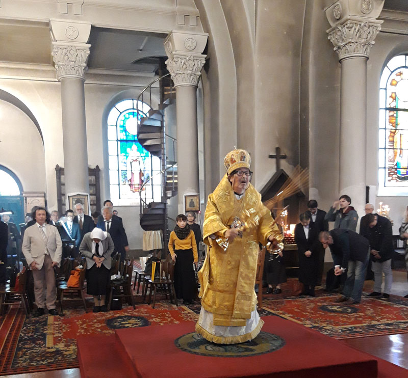 Ђакон Ненад Идризовић богослужио у Јапану