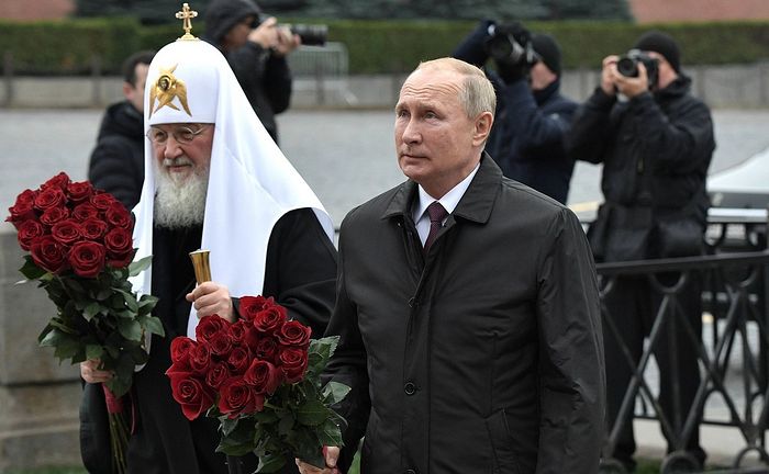 Πατρ. Μόσχας και Πούτιν στην Ημέρα Εθνικής Ενότητας
